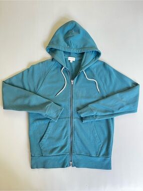 Club Monaco Teal Pullover Hoodie